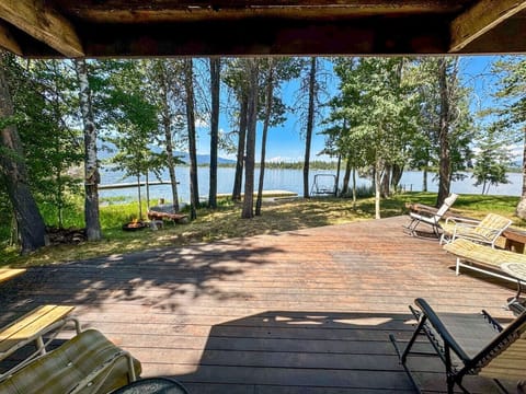 Back Deck to Lake