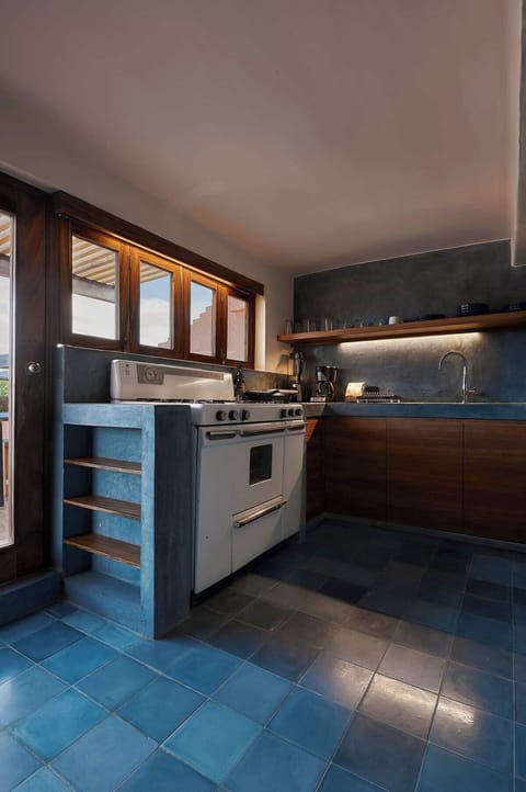 Cocina. Apartamento Azul
