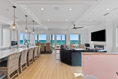 Spacious open concept