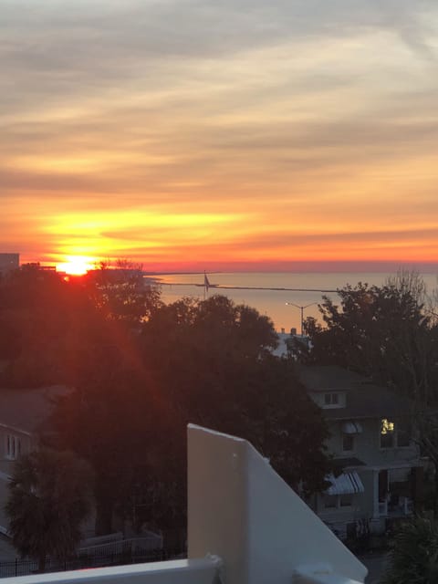 Sunrise from balcony