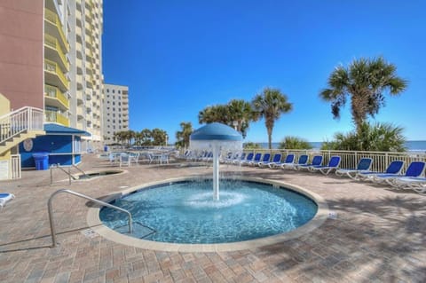 The little ones have their very own place to splash around.