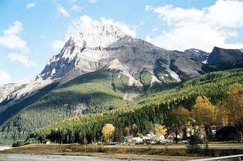Dead Man"s Flat Mountain view