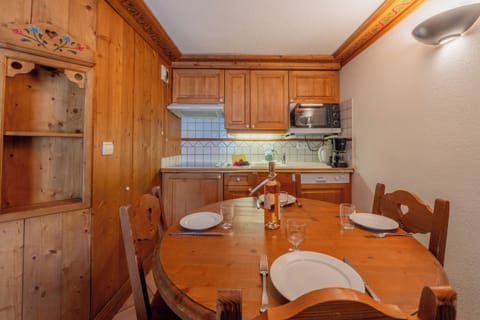 Kitchen and dining area