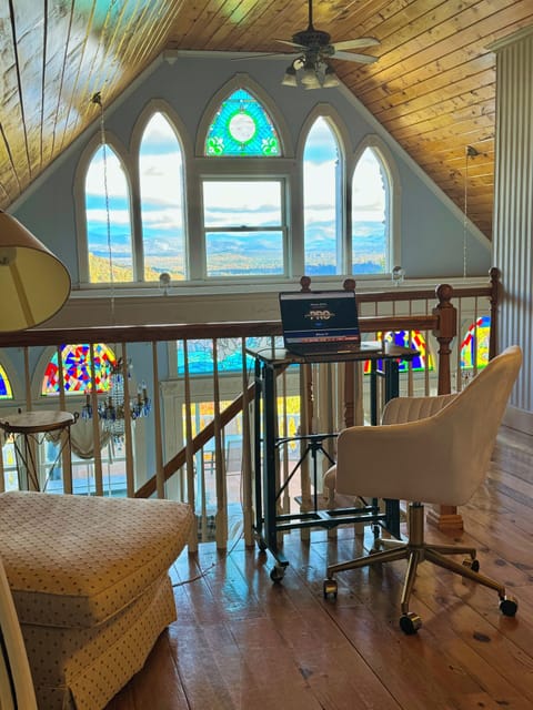 Dedicated workspace with a view