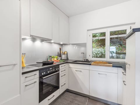 Cabinetry, Countertop, Sink, Kitchen Sink, Kitchen, Kitchen Stove, Building, Kitchen Appliance, Window, Flooring