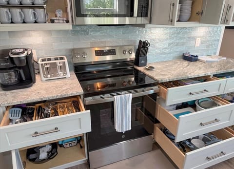 Keurig Duo for ground coffee and K cups, slow cooker, waffle iron, and more