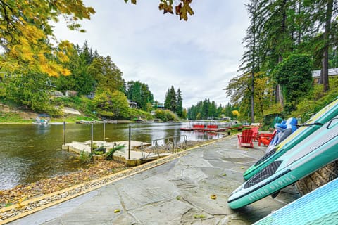 Olympia Vacation Rental | Studio | 1BA | 312 Sq Ft | 3 Steps Required