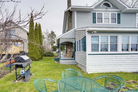 Exterior | Fenced Backyard | Porch Swing | Gas Grill