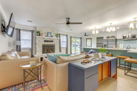 Afton Vacation Rental | 3BR | 2BA | 1,355 Sq Ft | Half Step to Enter