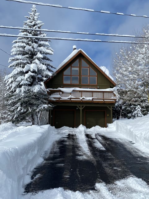 Our home in winter
