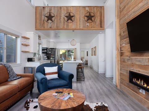 Open space living room