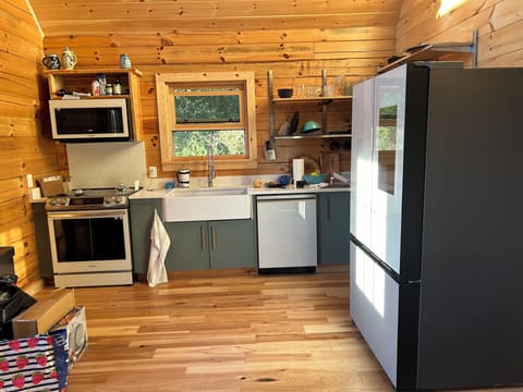 Kitchen with modern appliances