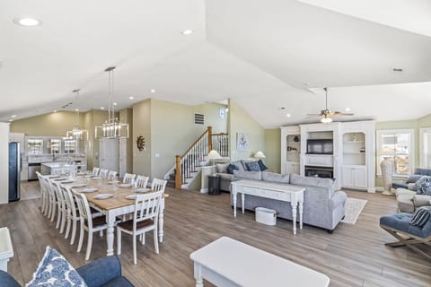 Top Level Living and Dining Area