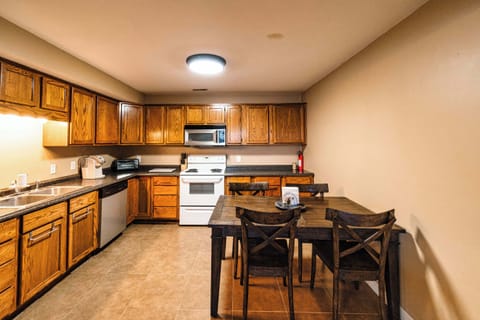 Dining table with seating for 4