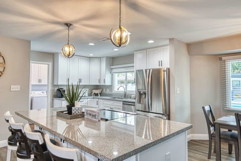 Bar stool seating available