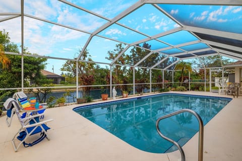Electric heated pool