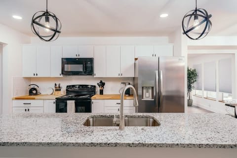 Sleek and functional - your chef's haven.