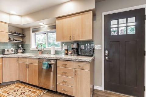 Coffee lover? Us, too! We supply Coava Coffee for all of our guests. We love supporting local companies! 