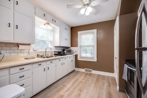 kitchen is fully stocked for your cooking essential needs includes coffee