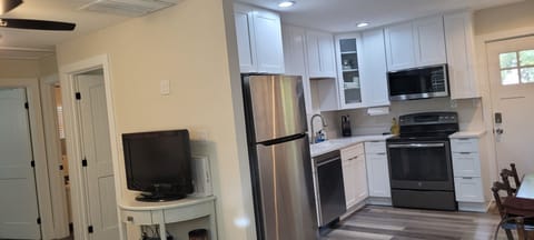 New kitchen with quartz countertops