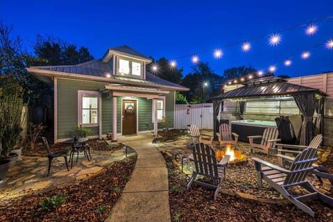 Welcome to the Greenwood Guesthouse courtyard—your cozy retreat awaits!