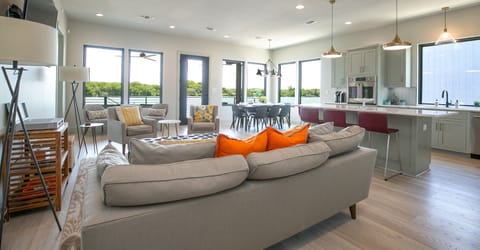 Great space for relaxing with friends and family