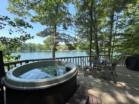 Hot Tub view from the deck