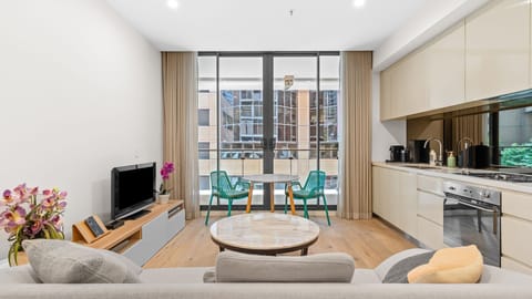 Relax in style: Cozy up on the couch, unwind with a show, or step out to the balcony for fresh air.