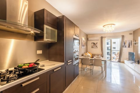 Kitchen and dining area