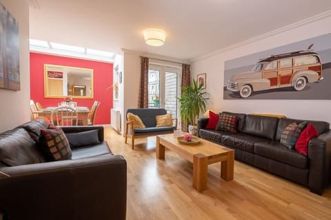 Relax and unwind in this homely living room 