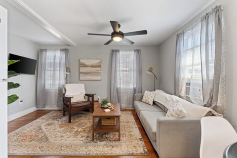 Comfortable seating area perfect for relaxation.