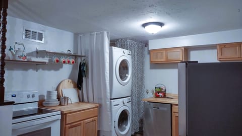 All new appliances - oven, range, washer, dryer, dishwasher, refrigerator, etc.