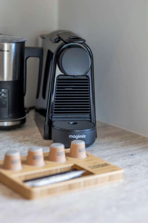 Coffee corner with espresso machine. ☕