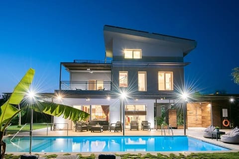 pool by night