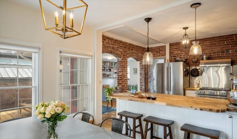 Bright, open spaces filled with natural light and historic warmth