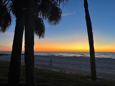 Our private Beach at Sunset