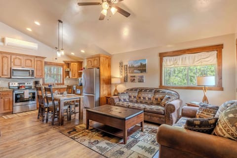 Living Room/Dining and Kitchen