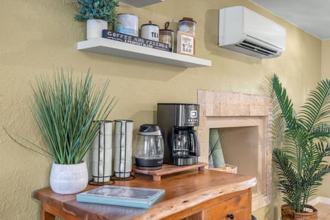 Cozy coffee corner – start your day with a fresh brew.