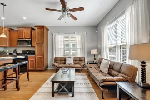 Spacious open living area