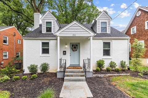 Charming home exterior with beautiful curb appeal and welcoming touches