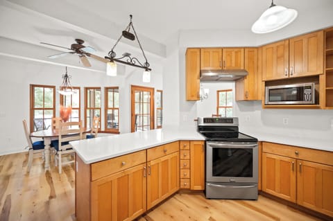 Induction stove with special cookware provided