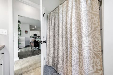 Bathroom with shower area