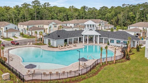 Resort style pool - across the street. Use amenities card to access. 