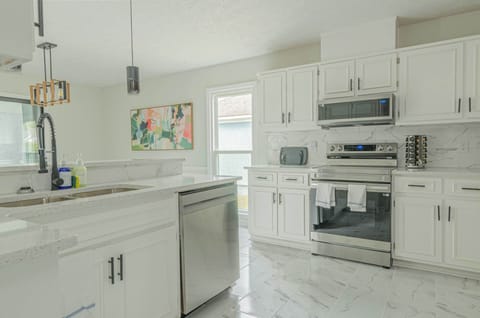 Imagine yourself here, whipping up a gourmet meal.

