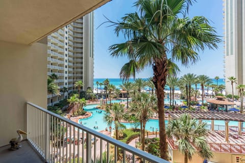 Spectacular views from the balcony