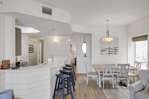 Kitchen and dining area