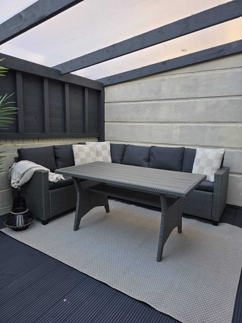 Outdoor back garden view