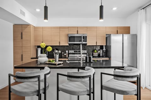 Get yourself a spot and enjoy your dish!