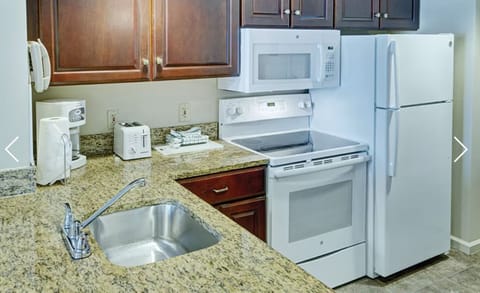 Kitchen with appliances