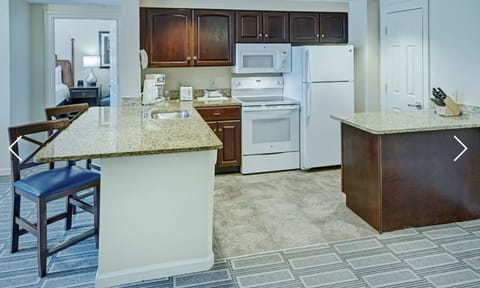 Kitchen with islands and appliances
